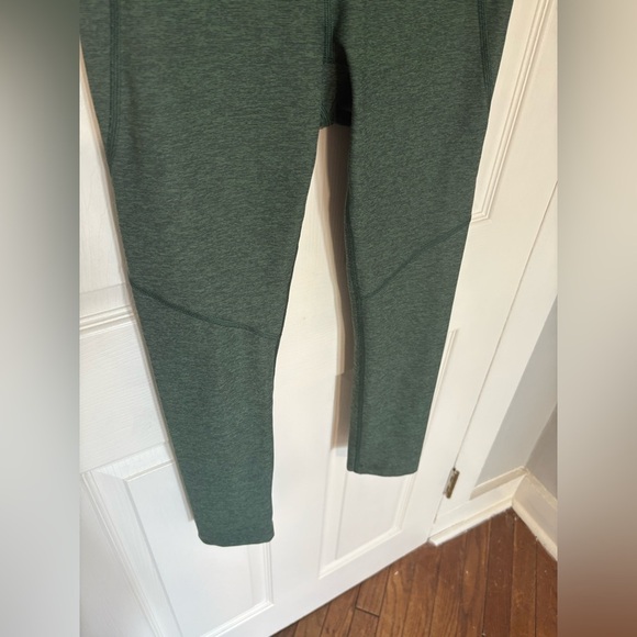 Outdoor Voices Warm Up Crop Leggings Hunter Green Compression Activewear Size S - Picture 5 of 10